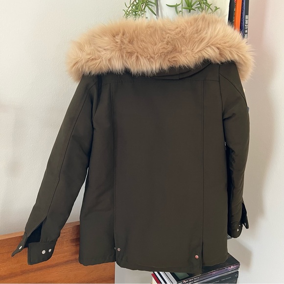 Mango Coat with Detachable Faux Fir Hood - Picture 2 of 6